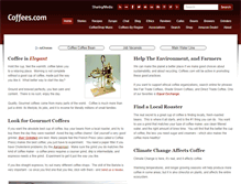 Tablet Screenshot of coffees.com